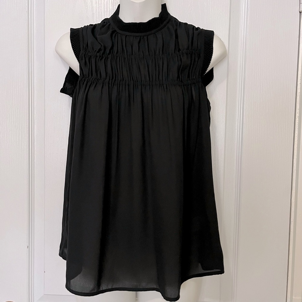 Max Studio Black Sleeveless XS Women